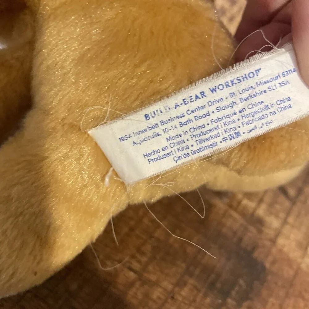 BUILD A BEAR 7” Small Fry Buddy Lion Plush 2015 Stuffed Animal BAB Soft
